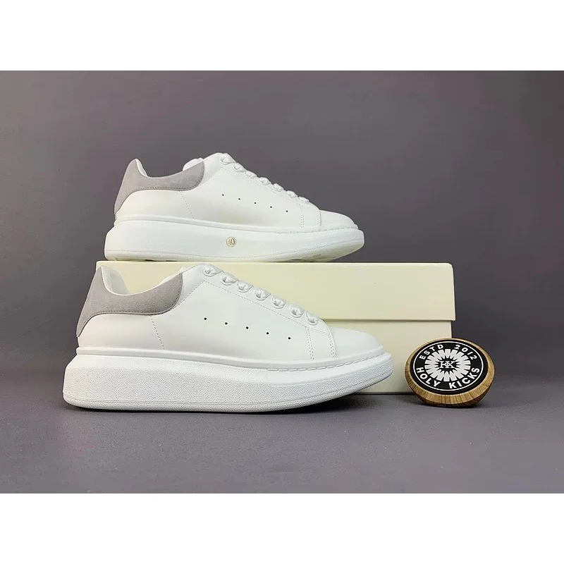 Alexander McQueen Alexander McQueen Oversized White/Grey Platform Sneakers White