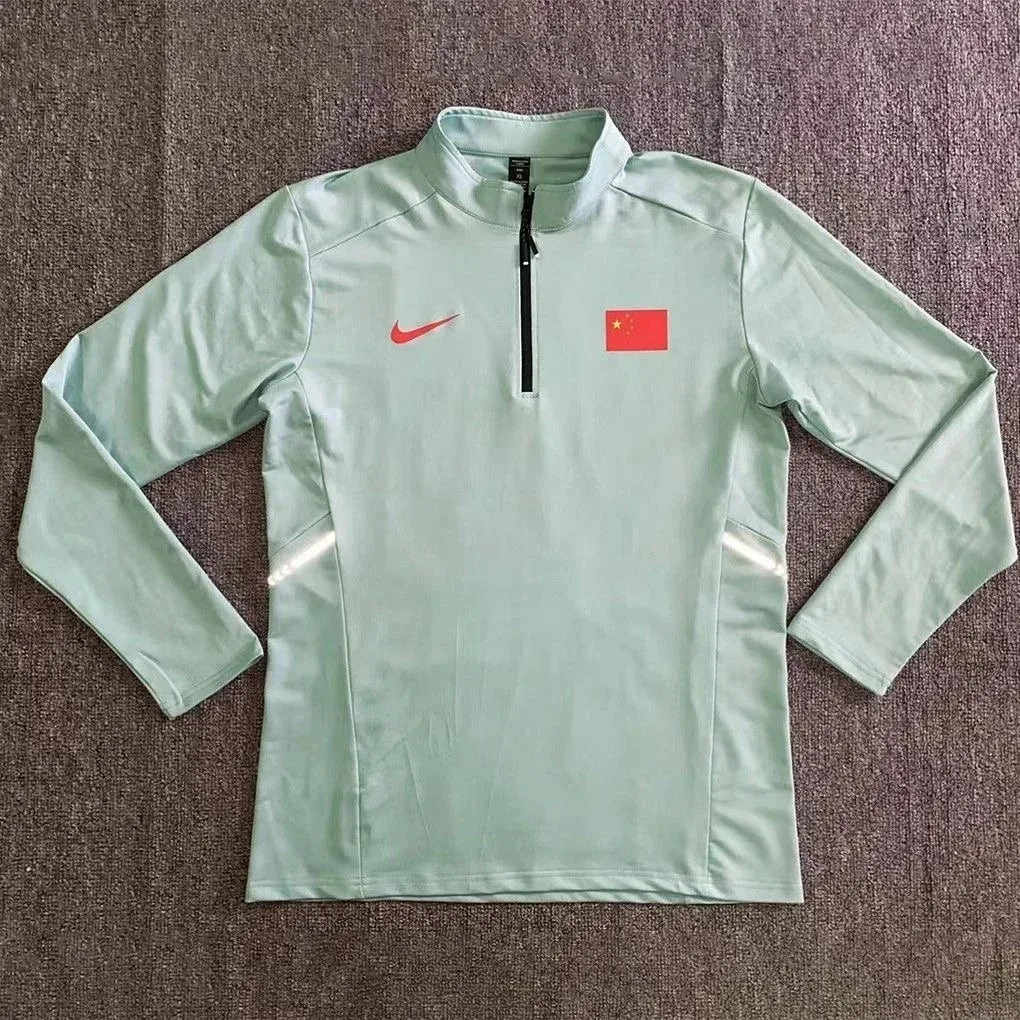 Nike Nike Chinese Flag Long Sleeve Top Mint Green Green - 1