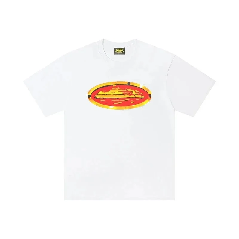 Other White Graphic T-Shirt with Oval Logo White - 1
