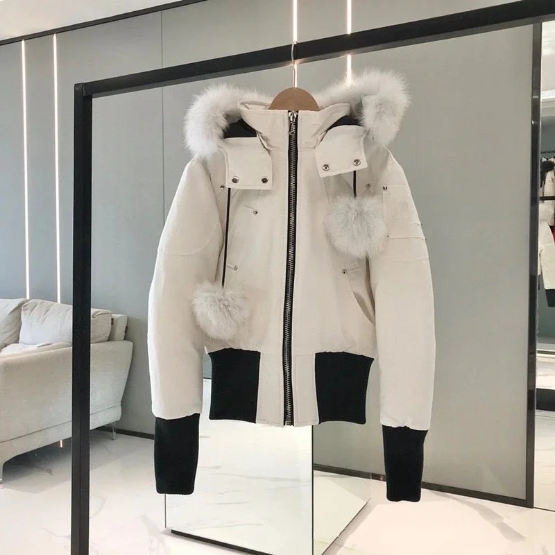 Canada Goose Canada Goose Chilliwack White/Black Parka White
