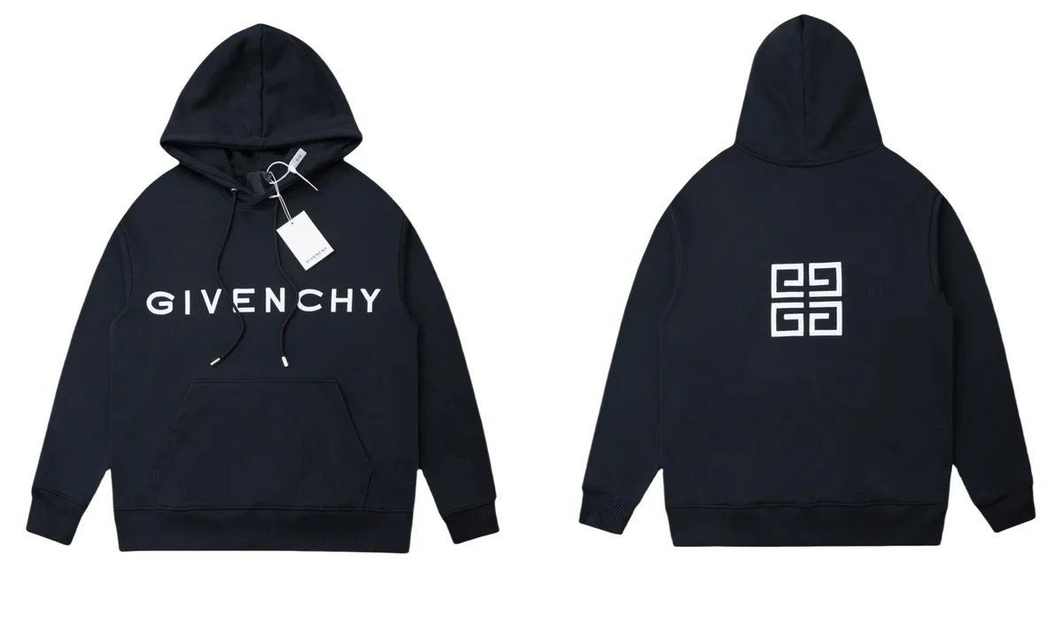 Givenchy Givenchy 4G Hoodie Black/White Black