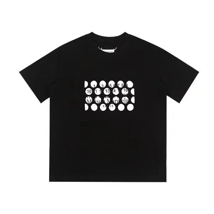 Maison Margiela Maison Margiela Replica Black/White T-Shirt Black