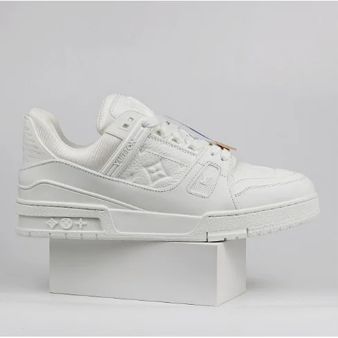 Louis Vuitton Louis Vuitton LV Trainer Triple White Sneaker White