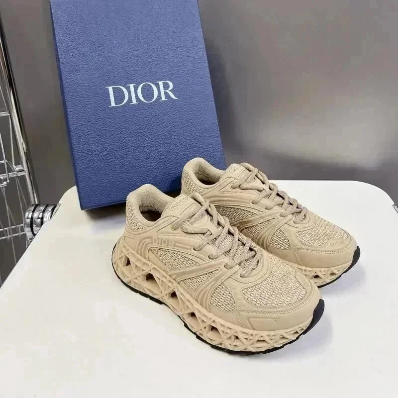 Dior Dior B23 Beige Cage Sneakers Beige