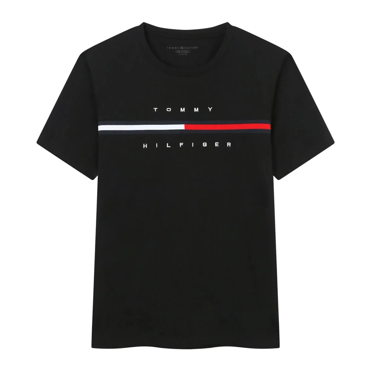 Tommy Hilfiger Tommy Hilfiger Classic Logo Black T-Shirt Black - 1
