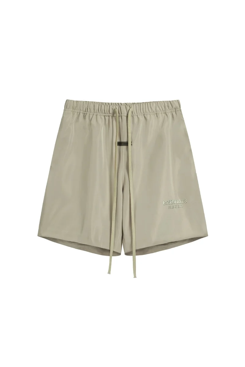 Fear of God Fear of God Essentials Wood Grey Shorts Beige