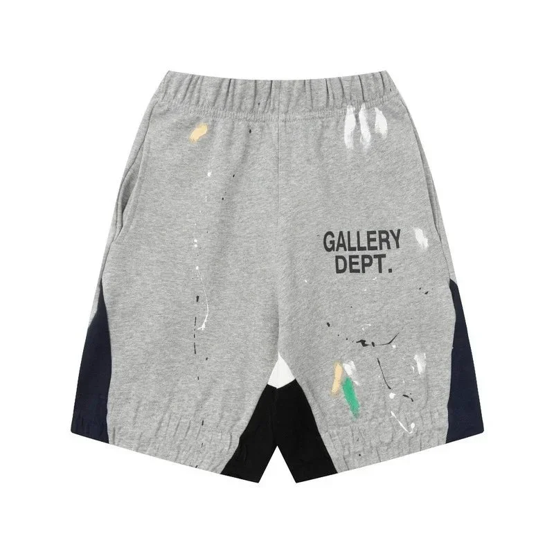 Gallery Dept. Gallery Dept. Paint Splatter Shorts Grey - 1