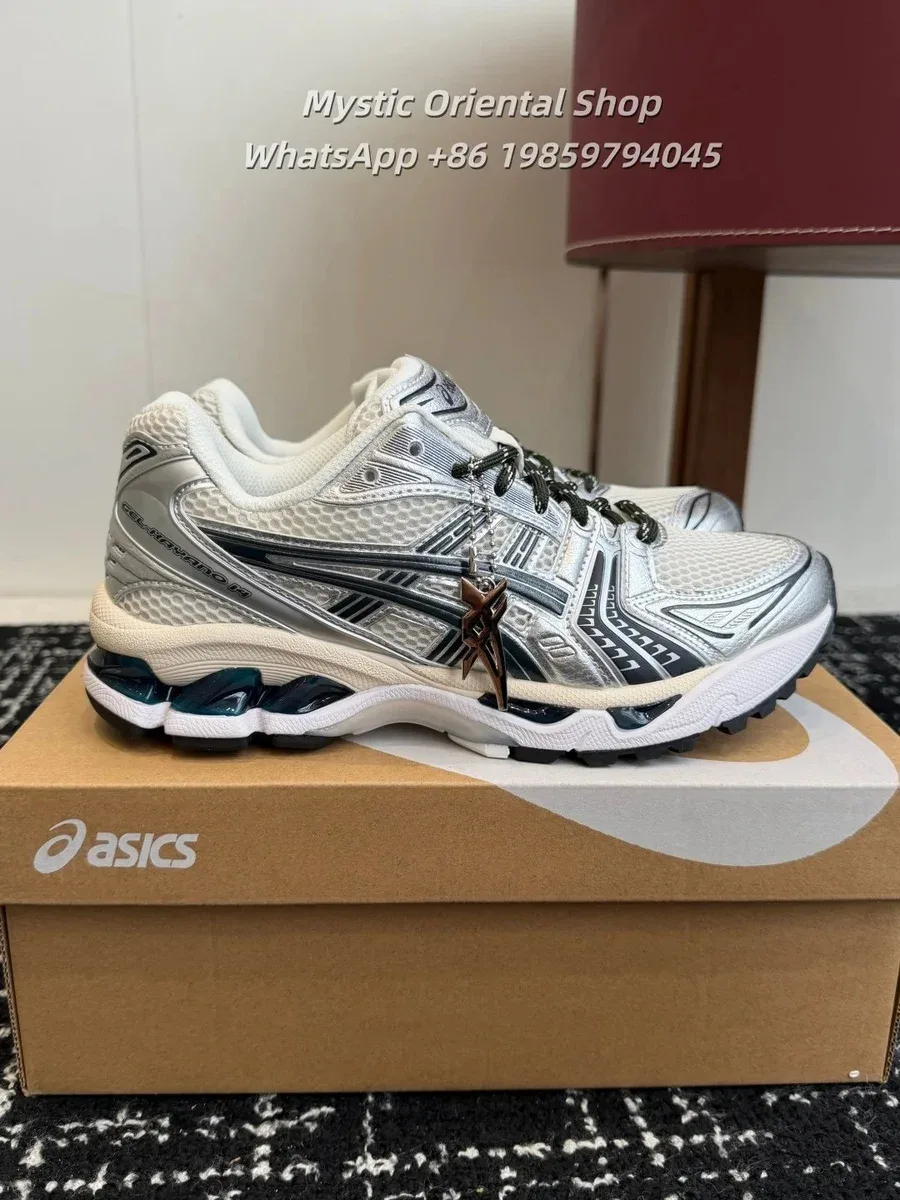 ASICS ASICS Gel-Kayano 14 White/Silver Sneakers White