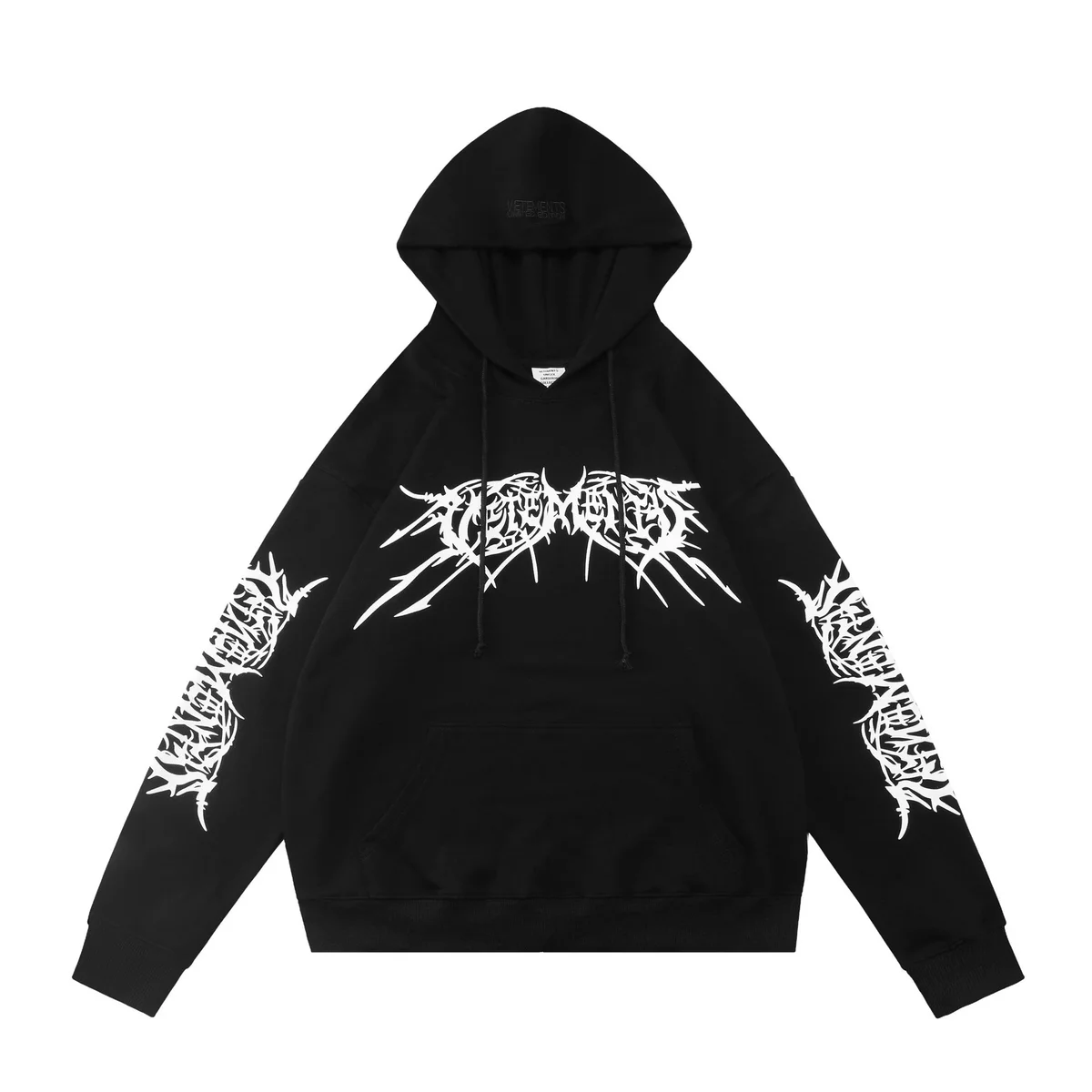 Vetements Vetements Hellstar Black/White Hoodie Black - 1