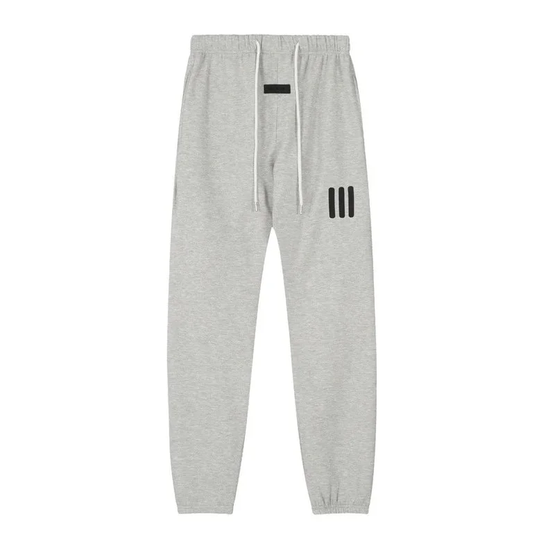 Other Gray Melange Sweatpants with Black Stripe Detail Grey - 1