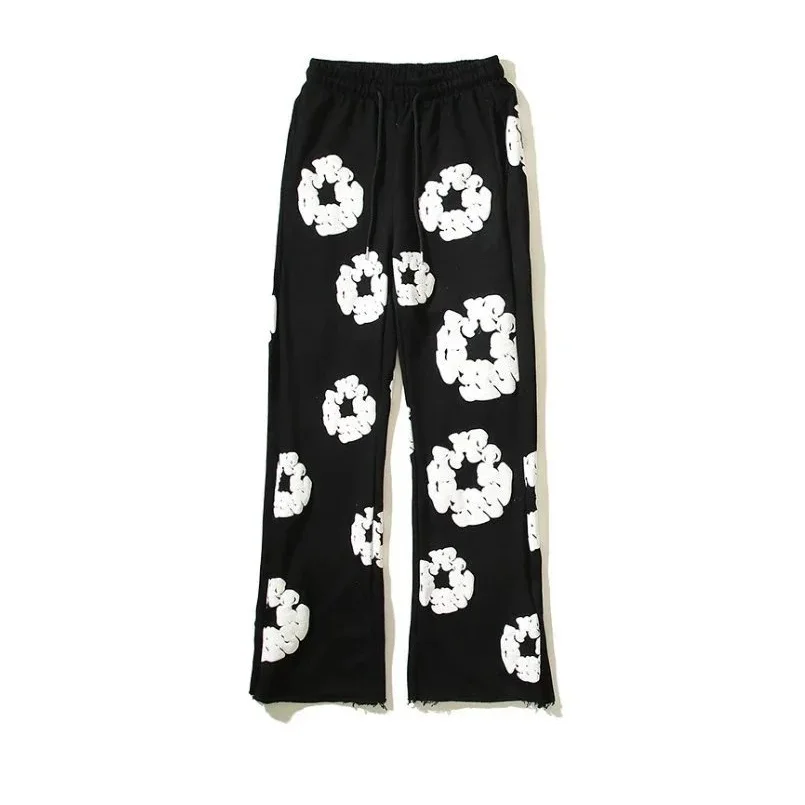 Other Black/White Scrunchie Print Sweatpants Black - 1