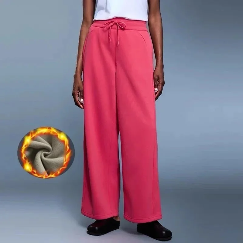 Other Candy Red Wide-Leg Sweatpants Red - 1