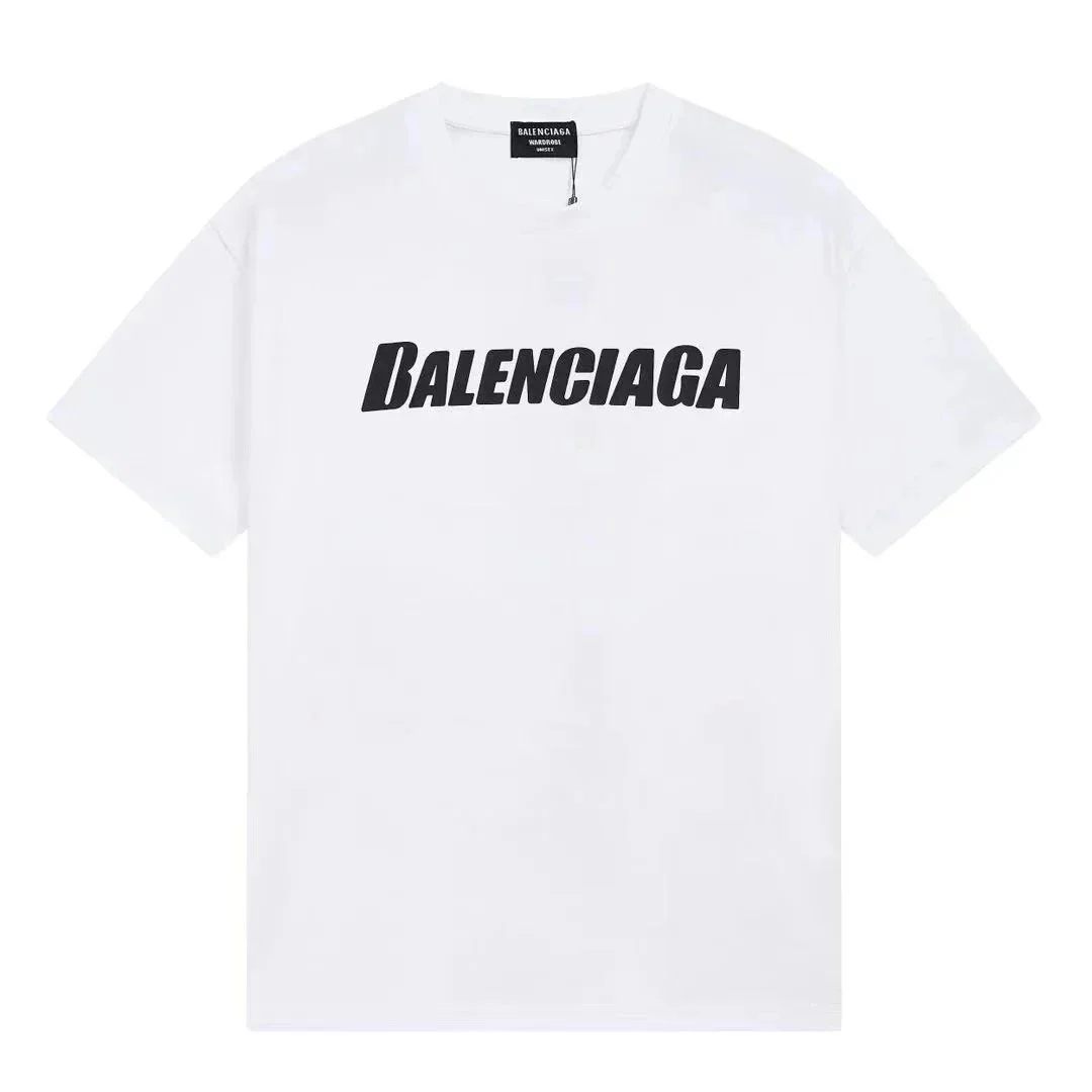 Balenciaga Balenciaga Logo T-Shirt White/Black White