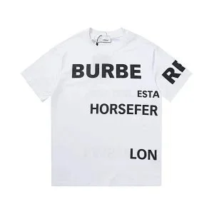 Burberry Burberry Horseferry London Print T-Shirt White/Black White