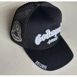 Godspeed Godspeed GS002纯黑白黑 Snapback Cap Black