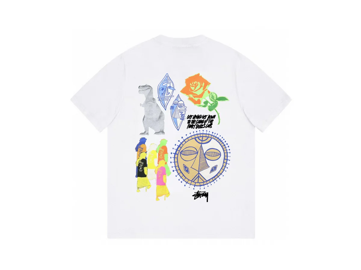 Stussy Stussy Stüssy Bear T-Shirt White White - 1
