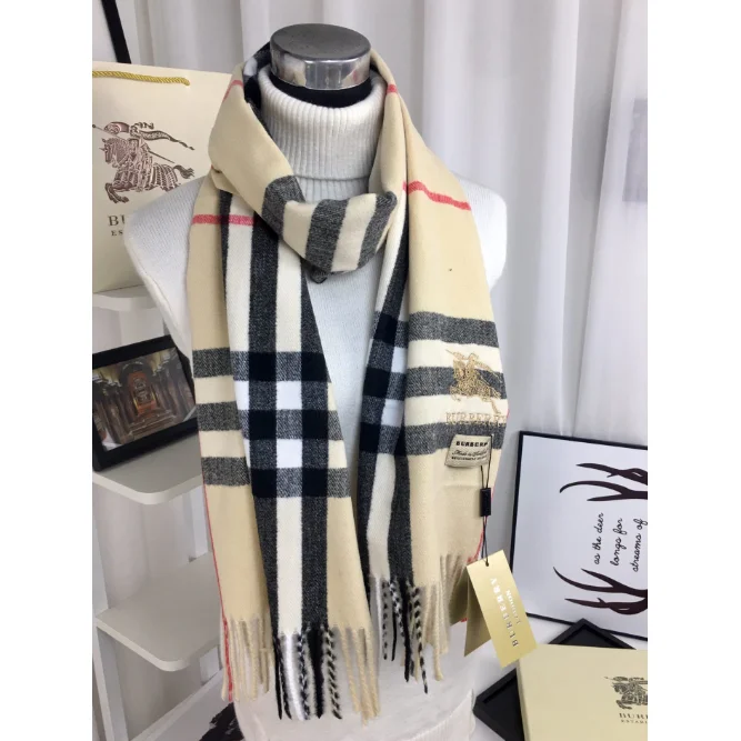 Burberry Burberry Vintage Check Beige Scarf Beige