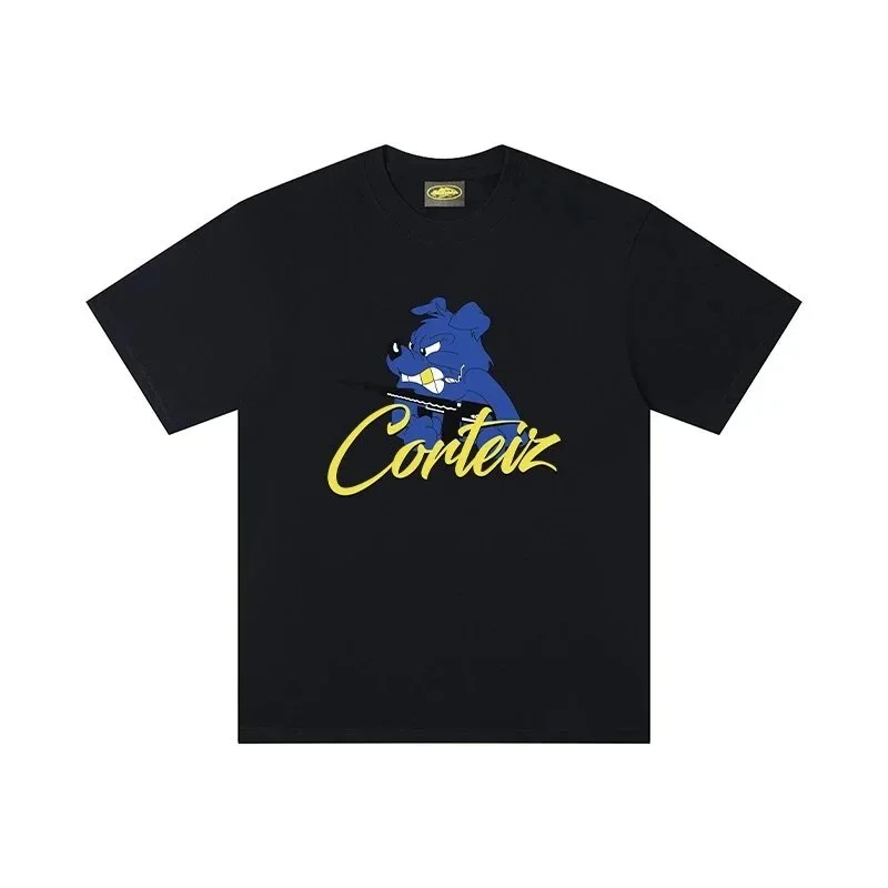 Corteiz Corteiz Black Corteiz Bear T-Shirt Black - 1
