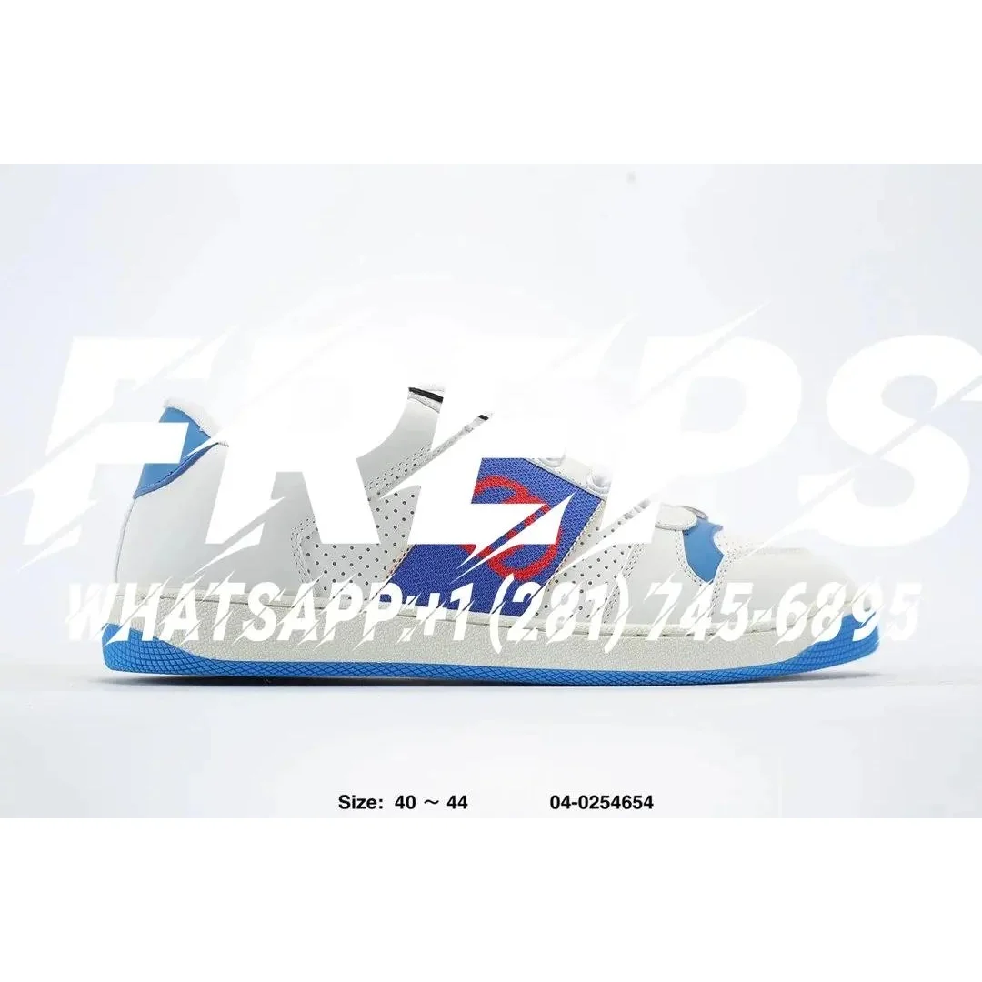 Other Unknown Brand White/Blue Sneakers White - 1