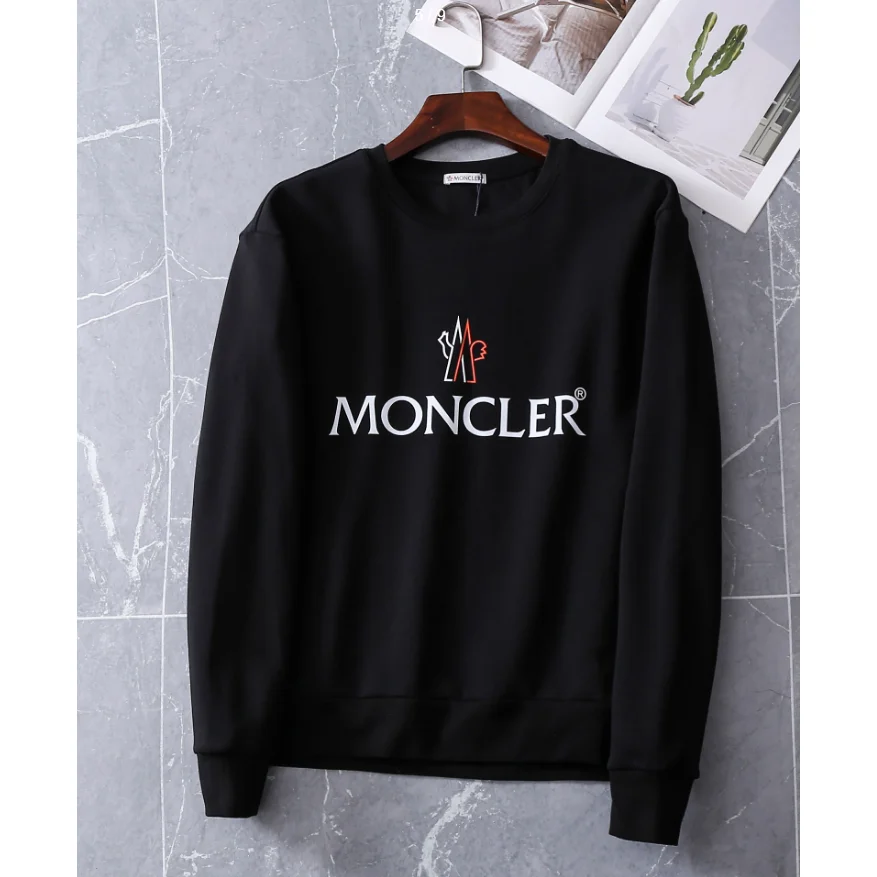 Moncler Moncler Black Logo Sweatshirt Black
