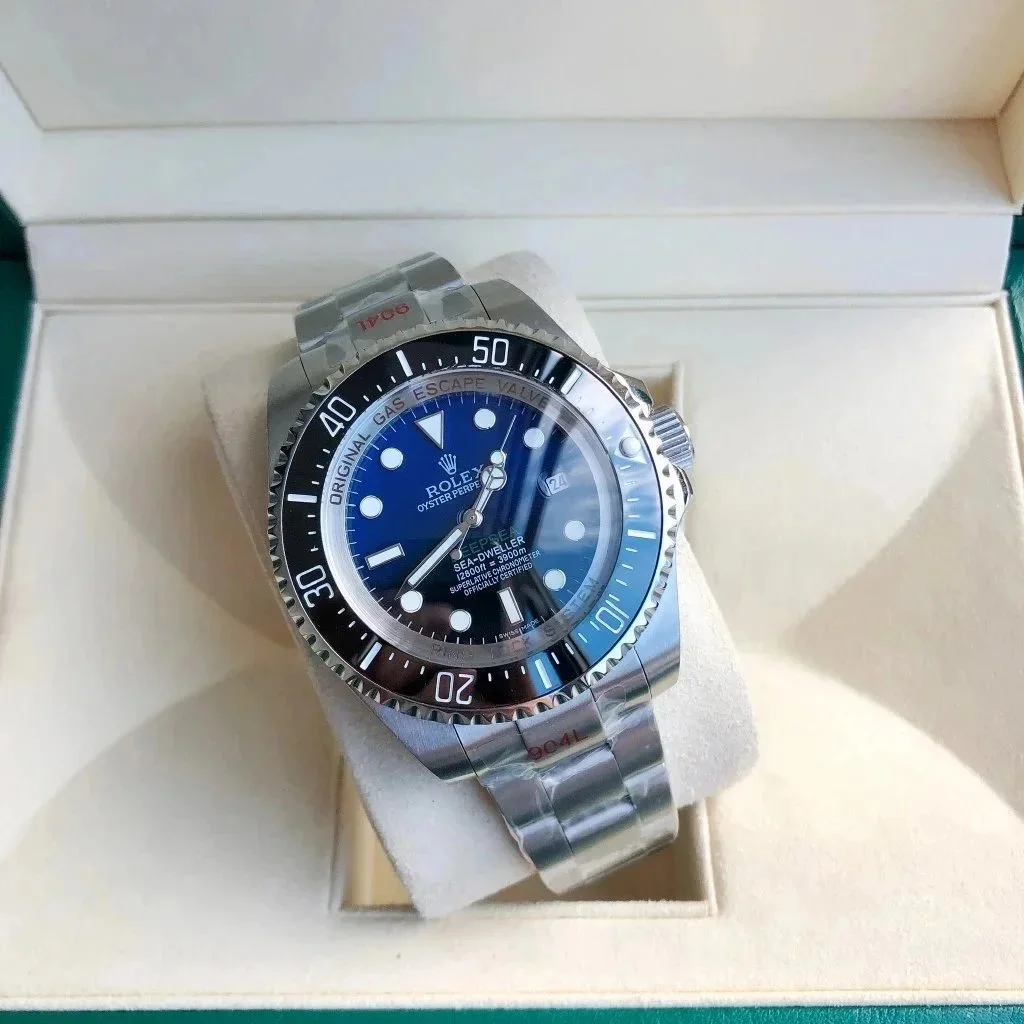 Rolex Rolex Sea-Dweller Blue Dial/Silver Case Watch Blue
