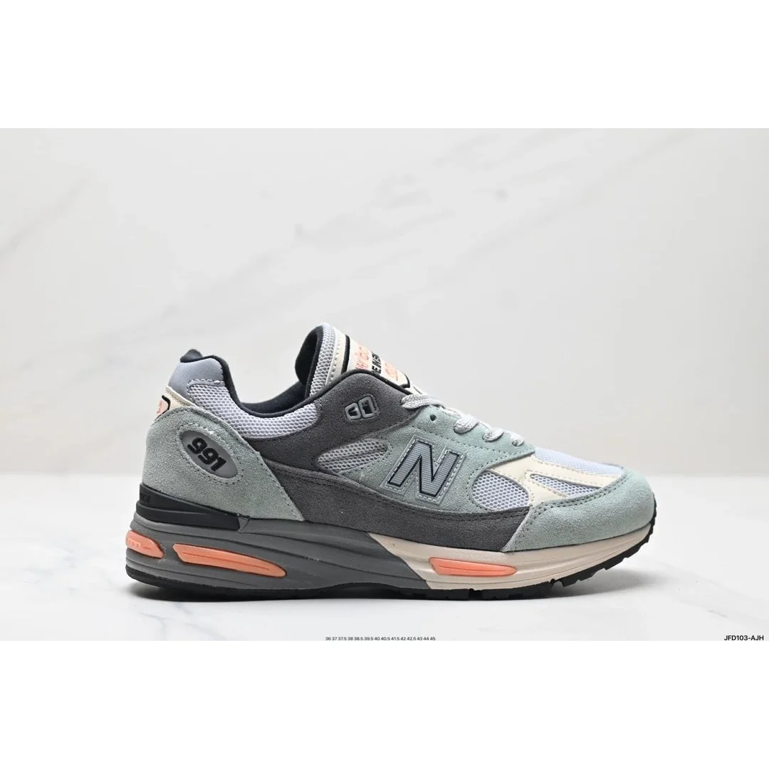 New Balance New Balance 991 Light Blue/Grey Sneakers Blue - 1