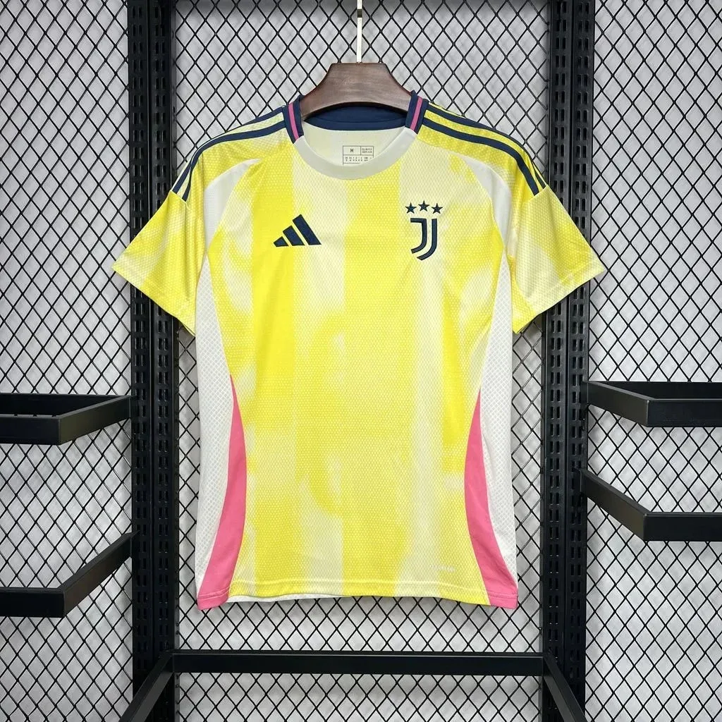 Adidas Adidas Serie A Match Jersey Yellow/White/Pink Yellow