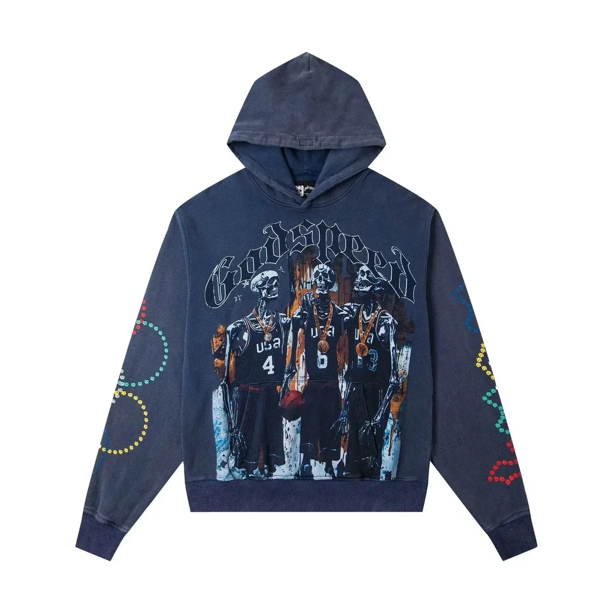 Godspeed Godspeed G08 Blue Hoodie Blue - 1