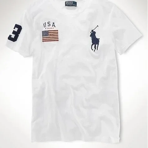 Polo Ralph Lauren Polo Ralph Lauren Classic Logo USA White T-Shirt White - 1