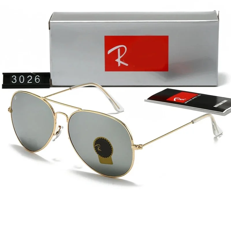 Ray-Ban Ray-Ban Aviator 3026-A Polarized Sunglasses Gold - 1