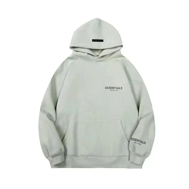 Fear of God Fear of God Essentials Light Grey Hoodie Grey - 1