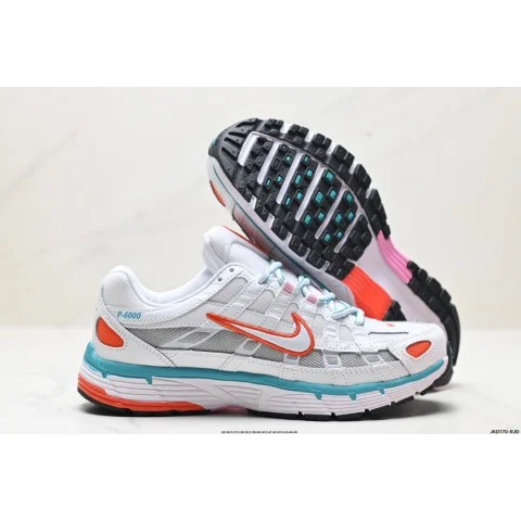 Nike Nike P-4000 White/Orange Blue Sneakers White