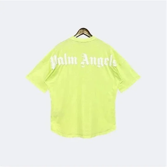 Palm Angels Palm Angels Neon Yellow Bear T-Shirt Yellow - 1
