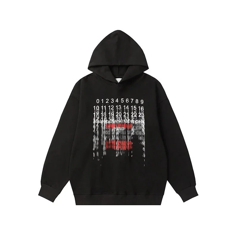 Maison Margiela Maison Margiela Replica Hoodie Black Black - 1