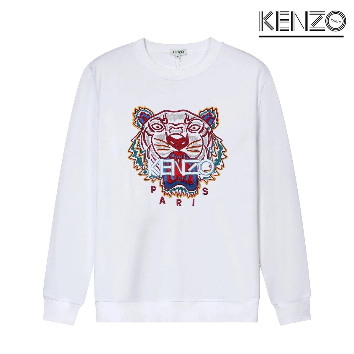 Kenzo Kenzo Tiger White Sweatshirt White