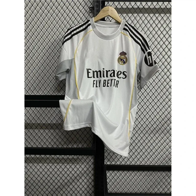 Adidas Adidas Real Madrid Home Jersey White Yellow T-Shirt White - 1