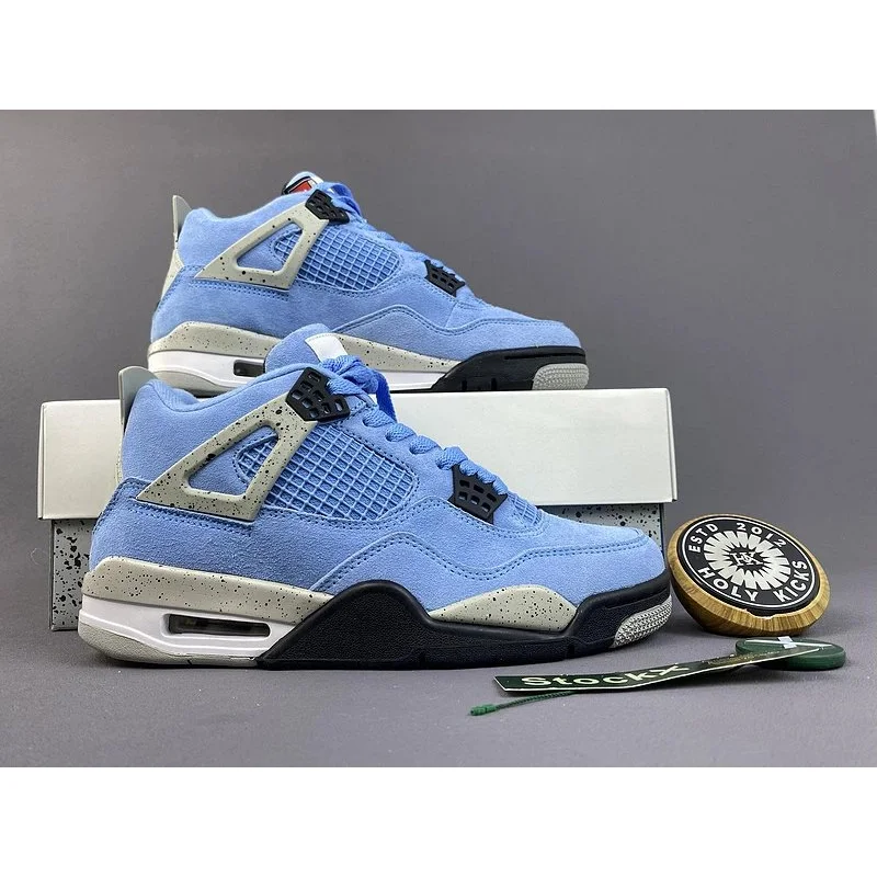 Jordan Jordan Air Jordan 4 Sail/University Blue Sneakers Blue