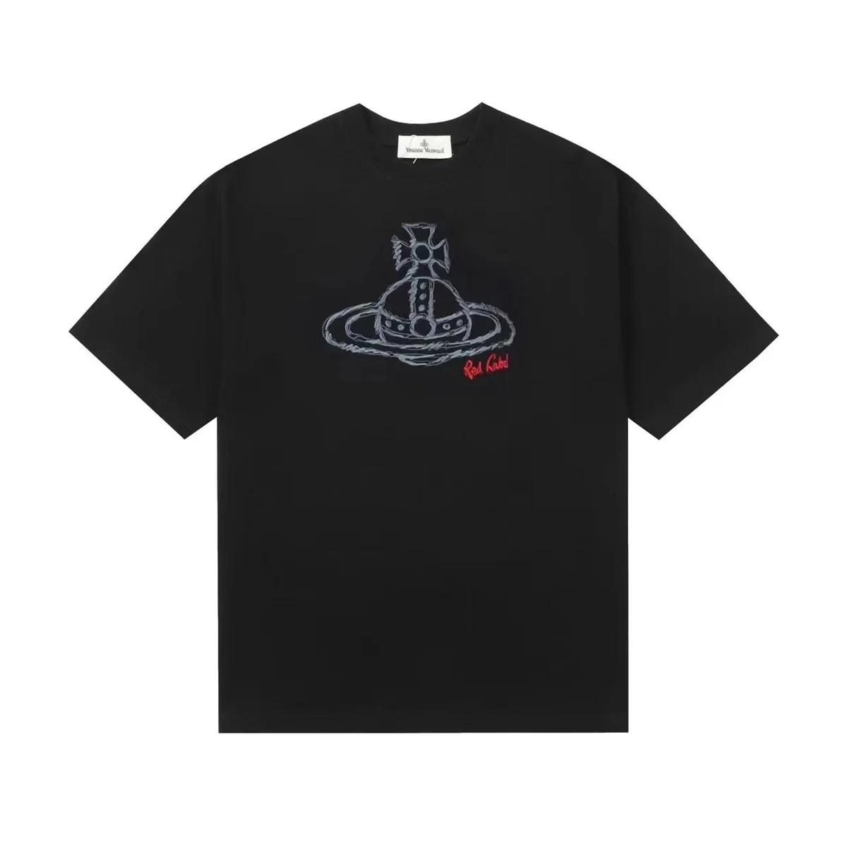 Vivienne Westwood Vivienne Westwood Red Label Black Orb T-Shirt Black - 1