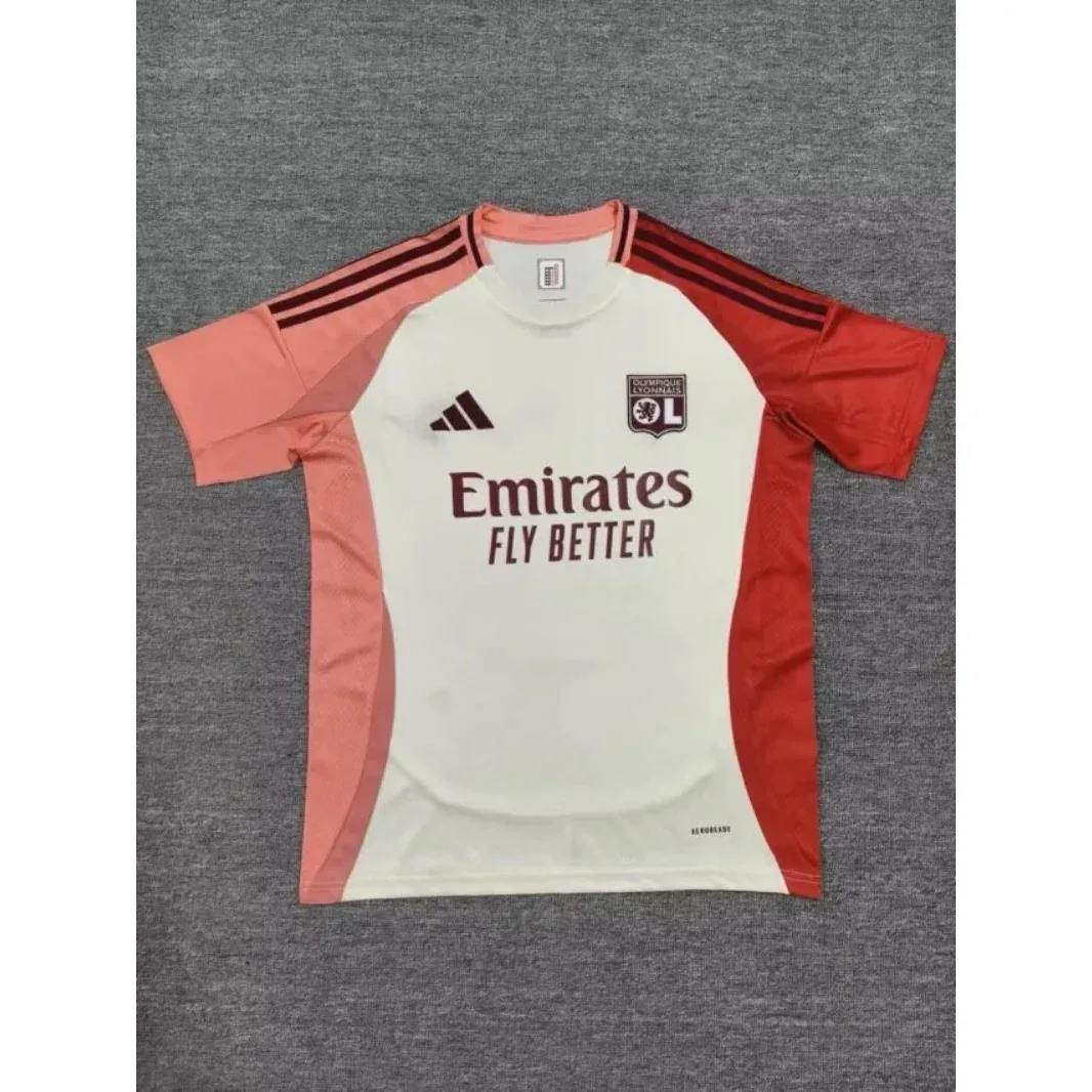 Adidas Adidas Olympique Lyon Training Jersey White/Red White - 1