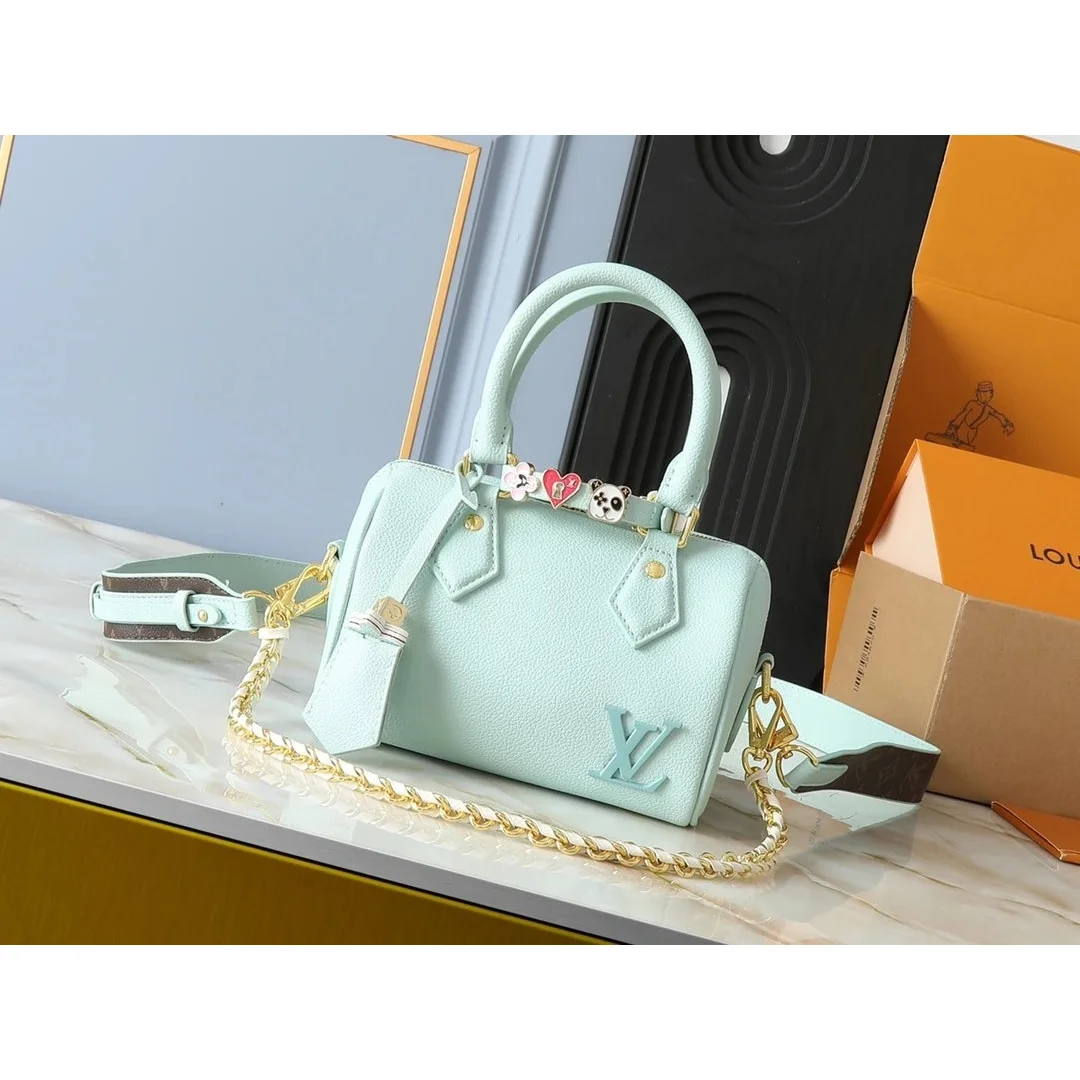 Louis Vuitton Louis Vuitton Pochette M24606-5 Mint Blue Handbag Blue
