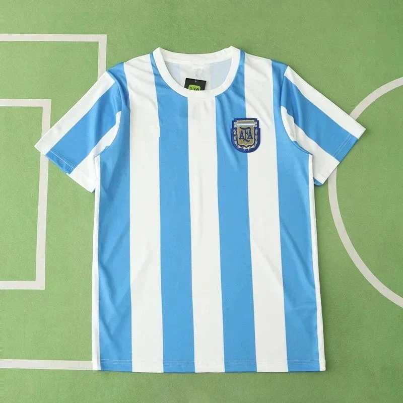 Other Argentina Football Jersey Blue/White Striped T-Shirt Blue - 1
