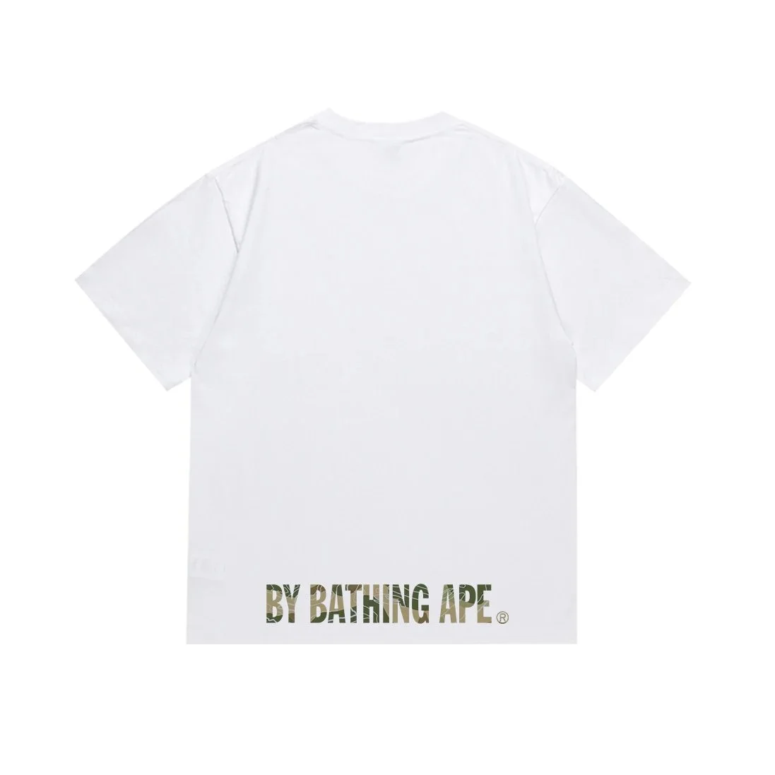 A Bathing Ape A Bathing Ape White BY BATHING APE T-Shirt White - 1