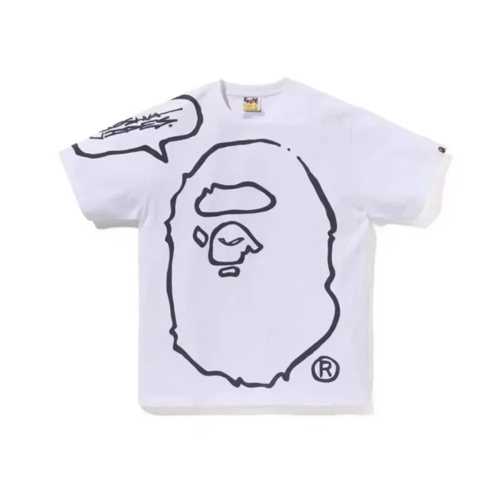 A Bathing Ape A Bathing Ape BAPE STA White Baby Milo T-Shirt White - 1