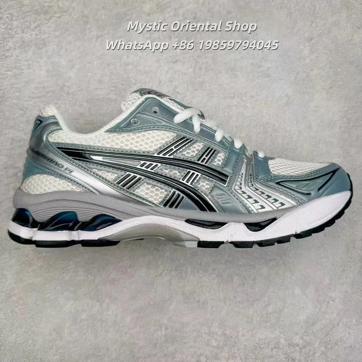 ASICS ASICS Gel-Nimbus 14 Sail/Black Sneakers White - 1