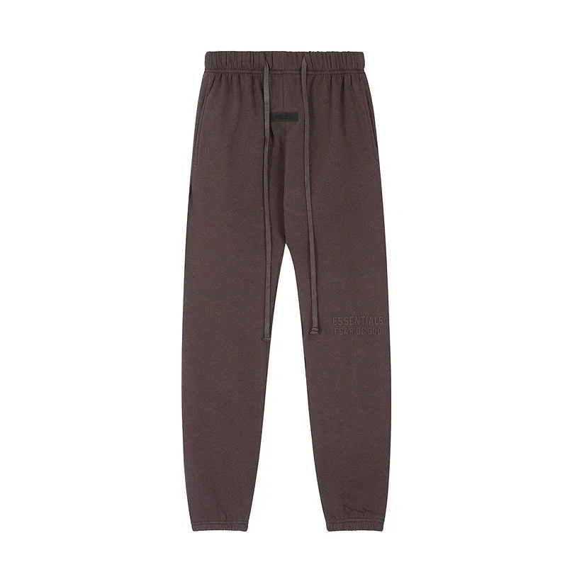 Fear of God Fear of God Essentials Dark Purple Sweatpants Purple - 1