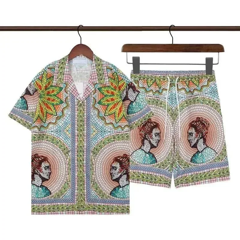 Other Multicolor Mosaic Art Co-ord Set Multicolor - 1