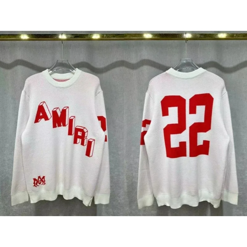 Amiri Amiri White/Red Graphic Sweatshirt White - 1