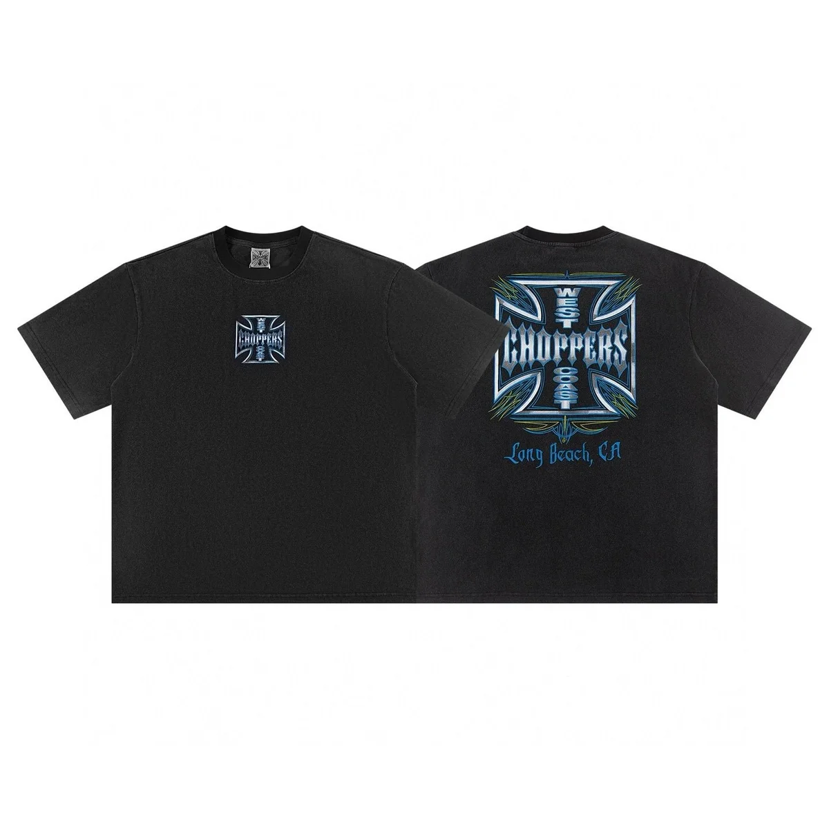 Chrome Hearts Chrome Hearts CH Cross Washed Black T-Shirt Black
