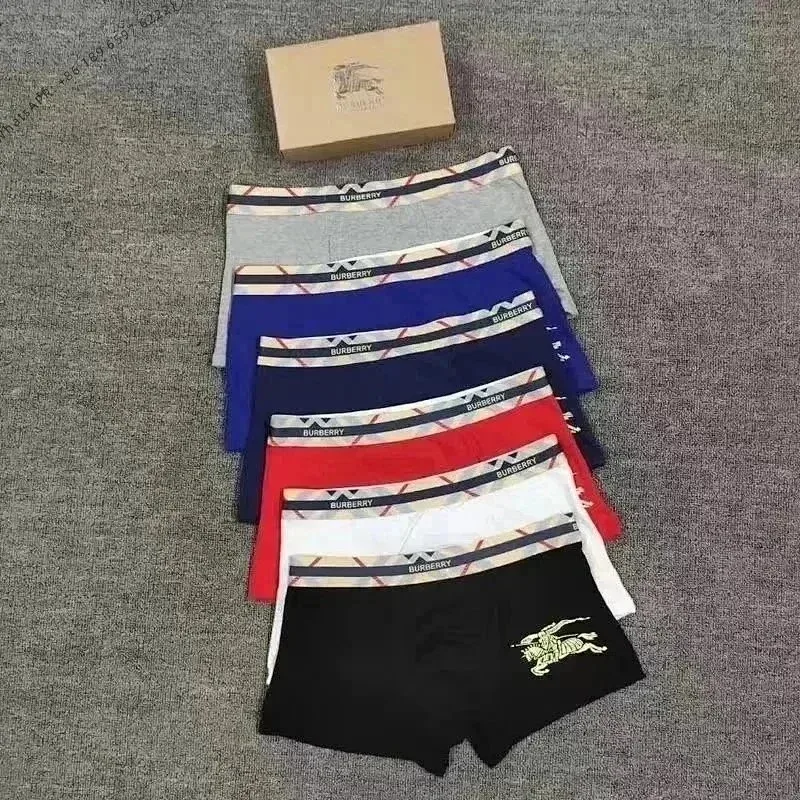 Burberry Burberry Black & White Underwear Shorts Black - 1