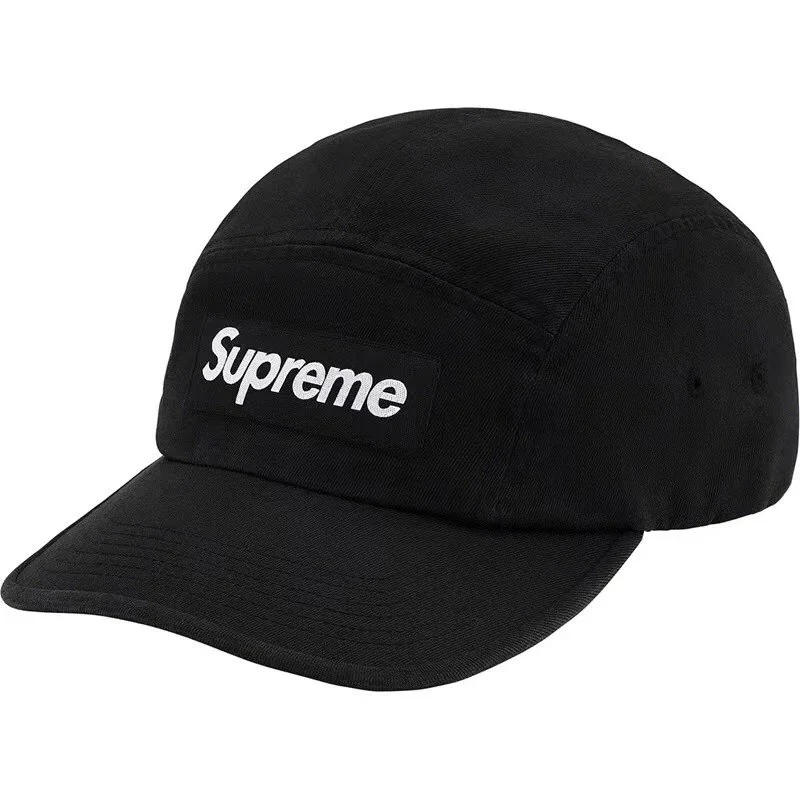 Supreme Supreme Box Logo Black Cap Black